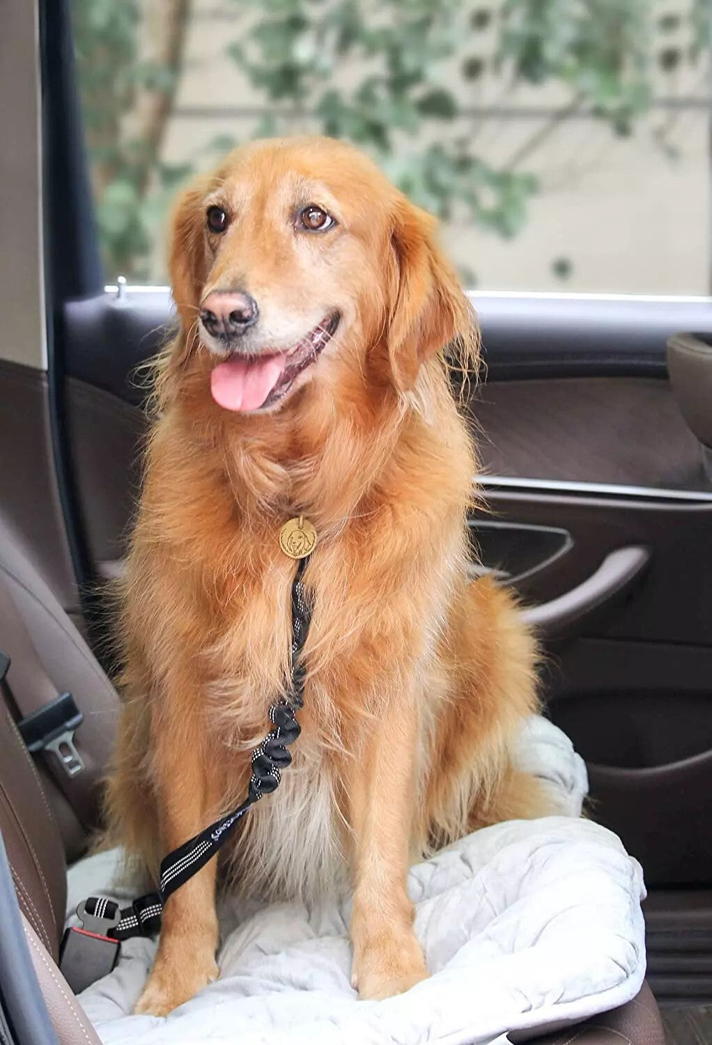 2 Pack Dog Seat Belt Adjustable Dog Car Seatbelts Pet Vehicle Safety Harnesses